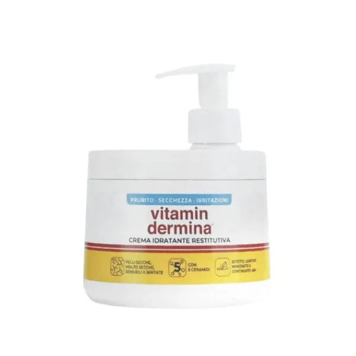 VITAMINDERMINA CREMA IDRATANTE RESTITUTIVA DISPENSER 400 ML