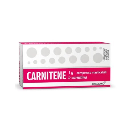 CARNITENE 10 COMPRESSE MAASTICABILI