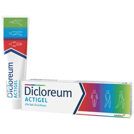 DICLOREUM ACTIGEL 1 % GEL