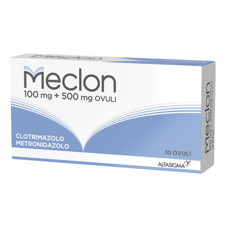 MECLON 10 OVULI VAGINALI 100+500MG