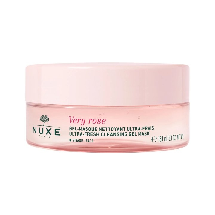 NUXE VERY ROSE GEL-MASK NETTOYANT ULTRA-FRAIS 150 ML