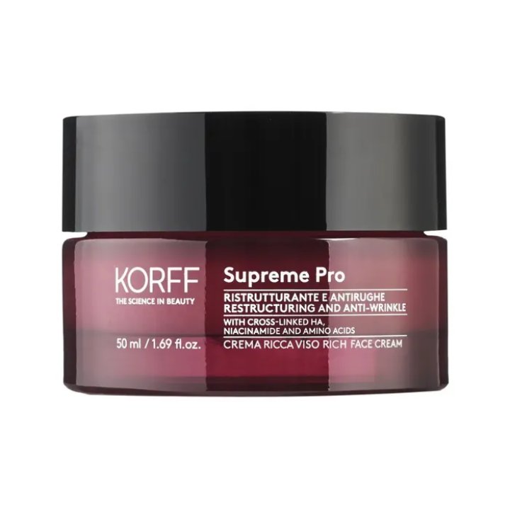 KORFF SUPREME RISTRUTTURANTE ANTIRUGHE CREMA RICCA VISO 50 ML