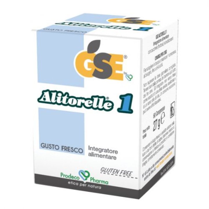 GSE ALITORELLE 1 INTEGRATORE ALIMENTARE GUSTO FRESCO 60 COMPRESSE 27G*