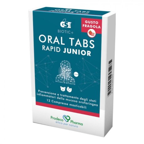 GSE ORAL TABS RAPID JUNIOR FRALA 12 COMPRESSE