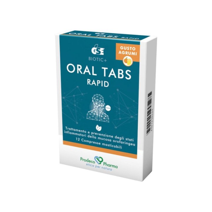 GSE ORAL TABS RAPID 12 COMPRESSE