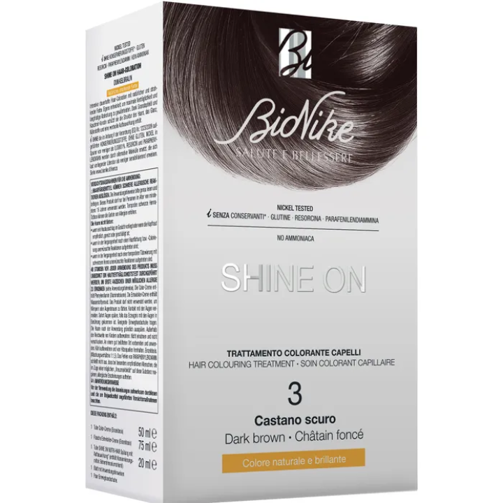 BIONIKE SHINE ON CAPELLI CASTANO SCURO 3