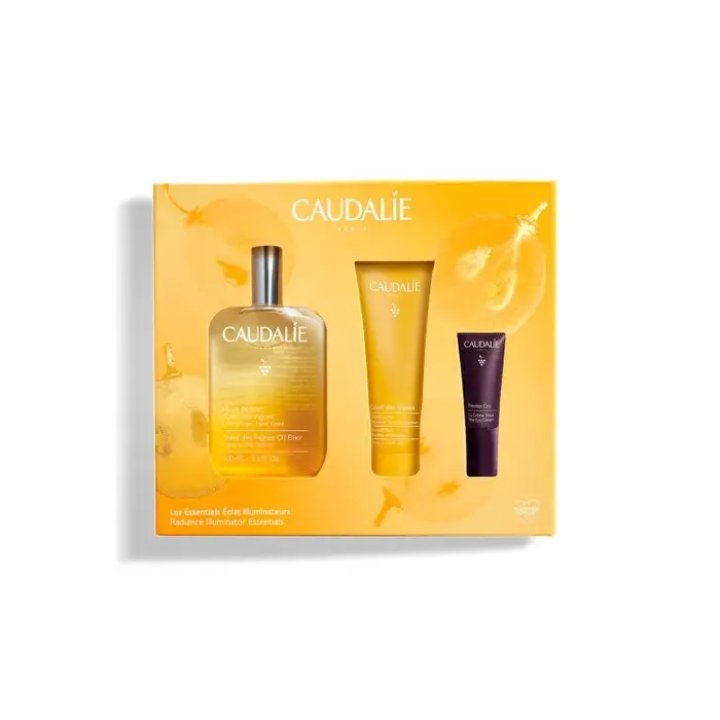 OLIO TRATTANTE SOLEIL DES VIGNES XMAS 2023 1 OLIO 100 ML + 2GEL DOCCIA SOLEIL 50 ML + 1 CREMA OCCHI PREMIER CRU 5 ML