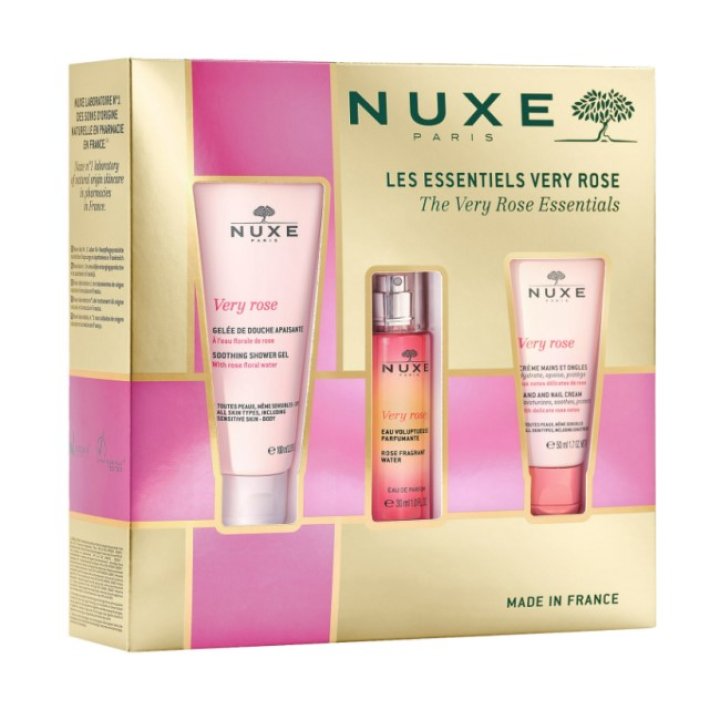 Nuxe Cofanetto 2024 Very Rose Essentials Beauty Routine alla Rosa 