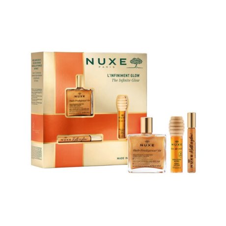 Nuxe Cofanetto 2024 Coffret Huile Prodigieuse Or Glow 