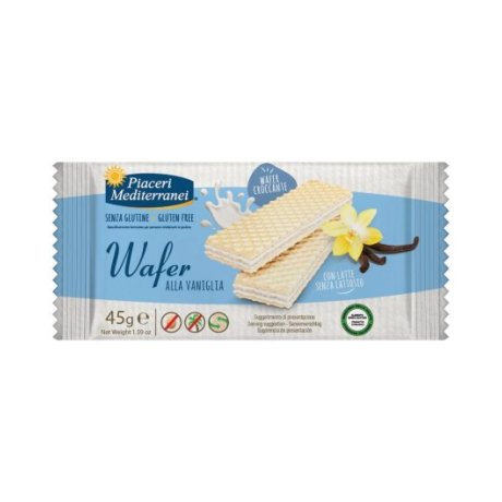 PIACERI MEDITERRANEI WAFER VANIGLIA 45 G