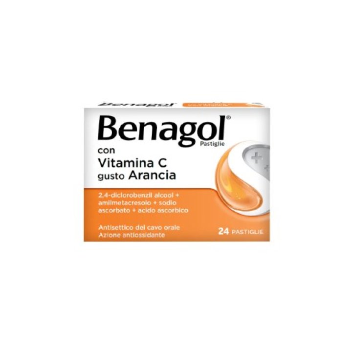 BENAGOL vitamina C 24 pastiglie gusto Arancia