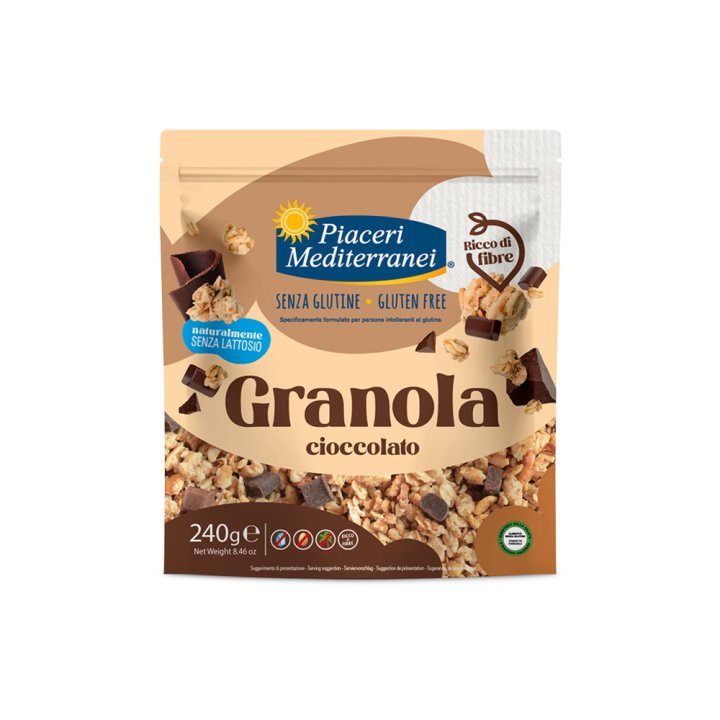 PIACERI MEDITERRANEI GRANOLA CIOCCOLATO 240 G