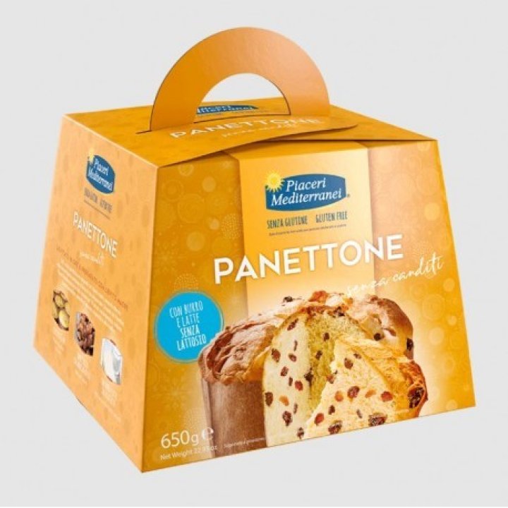 PIACERI MEDITERRANEI PANETTONE SENZA CANDITI 650 G