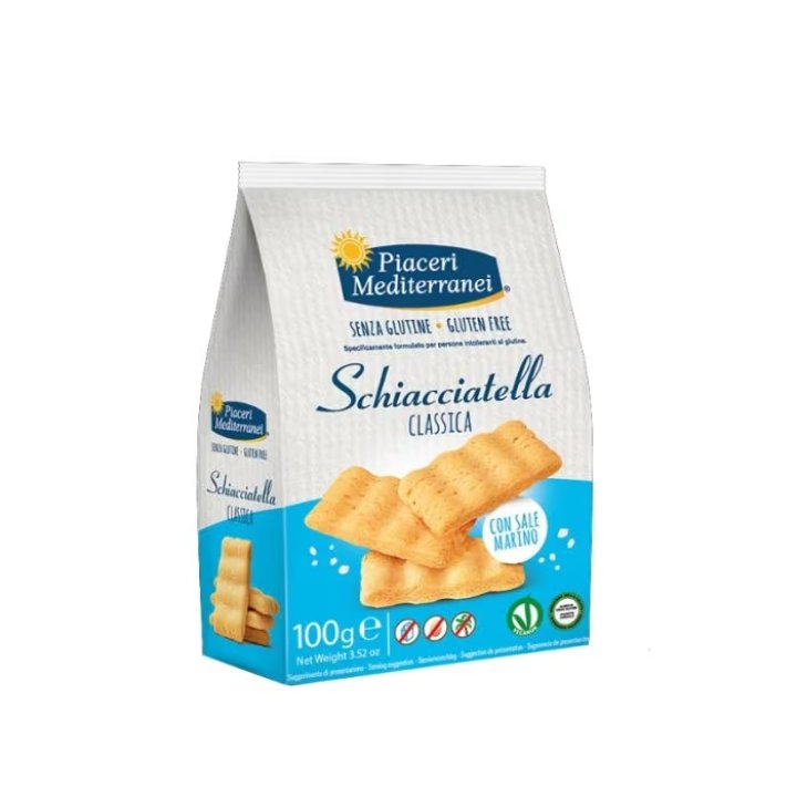 PIACERI MEDITERRANEI SCHIACCIATELLA CLASSICA 100 G