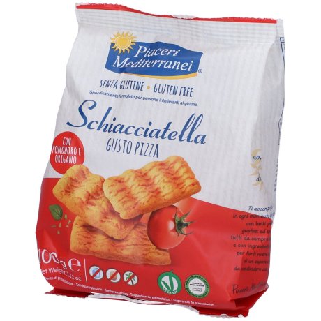 PIACERI MEDITERRANEI SCHIACCIATELLA PIZZA 100 G