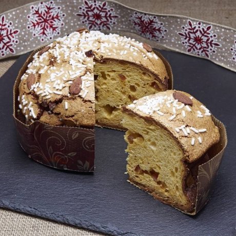 PANETTONE INTEGRALE MANDORLE CANDITI 500 G