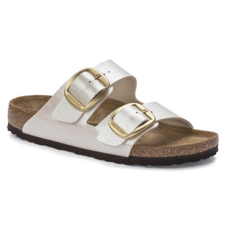 Birkenstock Arizona Big Buckle Sandali Birko-Flor Pearl White 37