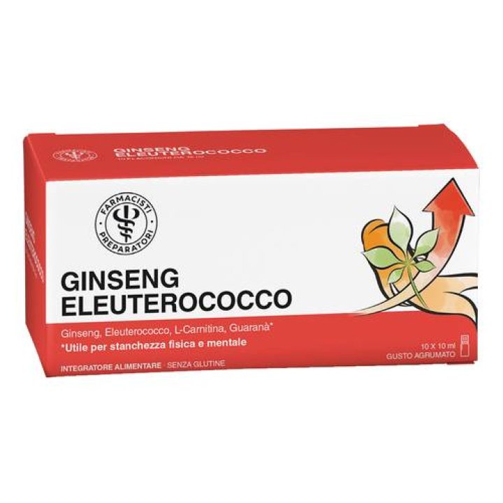 LFP GINSENG ELEUTEROCOCCO 10 FLACONCINI DA 10 ML