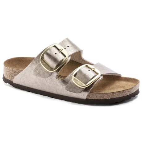 BIRKENSTOCK ARIZONA BIG BUCKLE GRACEFUL TAUPE BIRKO FLOR 38