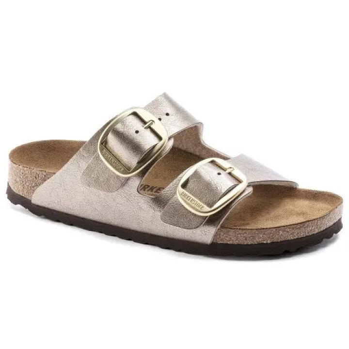 BIRKENSTOCK ARIZONA BIG BUCKLE GRACEFUL TAUPE BIRKO FLOR 37