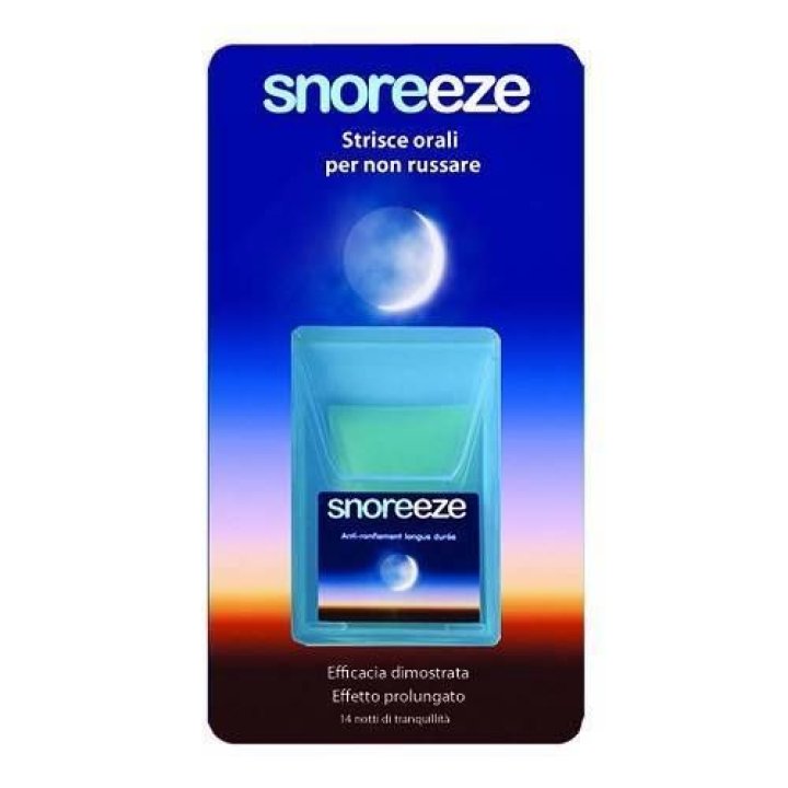 SNOREEZE ORAL STRIPS 14 PEZZI