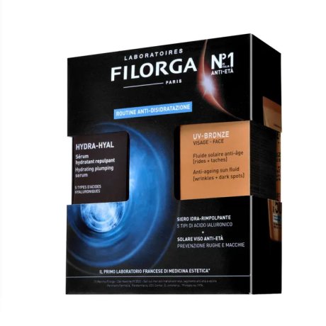 Filorga Cofanetto Duo Siero Hydra-Hyal 30ml + Protezione Solare Viso UV-Bronze SPF50+ 40ml