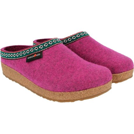 CLOGS HAFLINGER FRANZL MAULBEERE WOLLFILZ 40