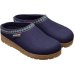 CLOGS HAFLINGER FRANZL MITTELBLAU WOLLFILZ 38