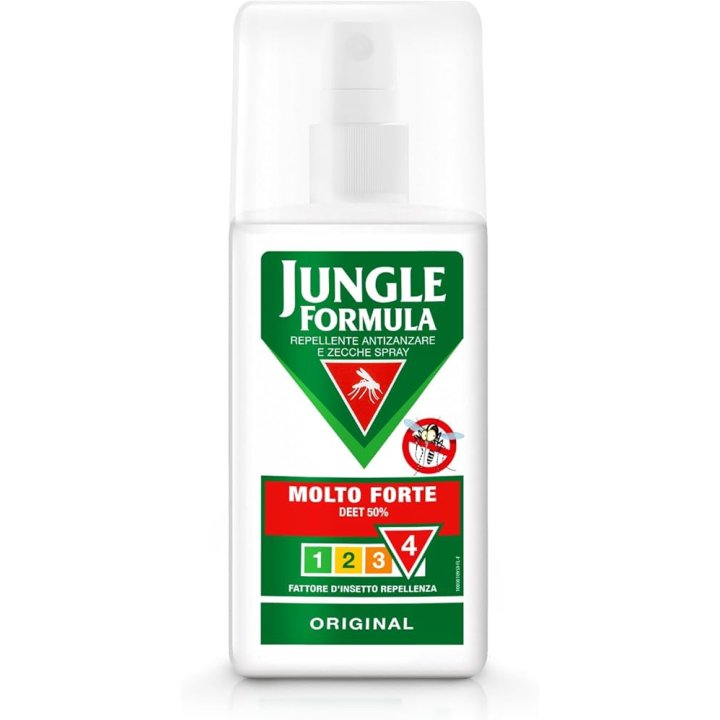 JUNGLE FORMULA MOLTO FORTE SPRAY ORIGINAL REPELLENTE ANTIZANZARA 75ML