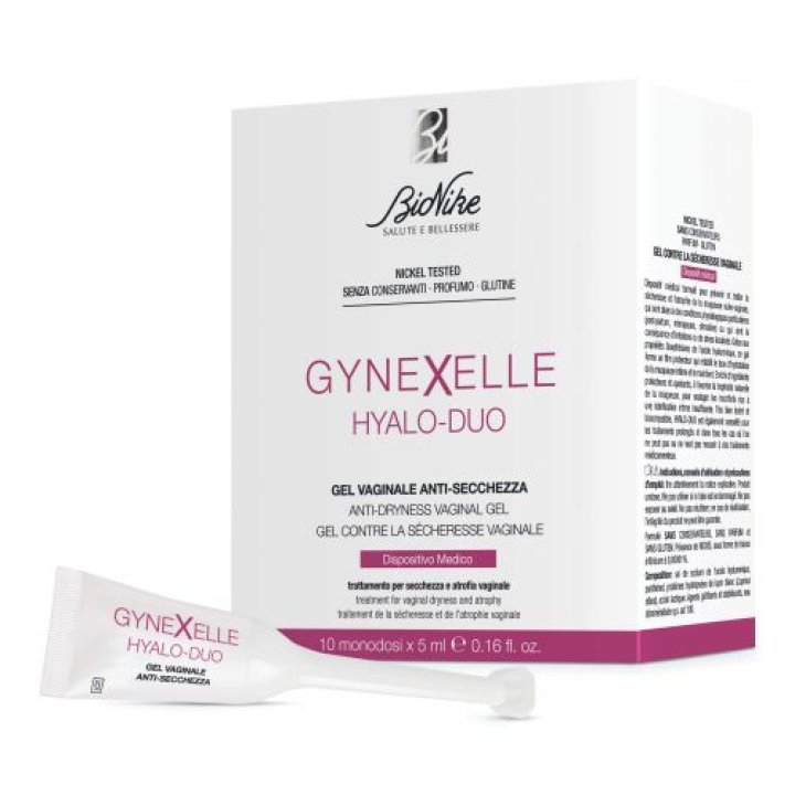 GYNEXELLE HYALO-DUO GEL VAGINALE ANTI-SECCHEZZA 10 PEZZI DA 15 ML