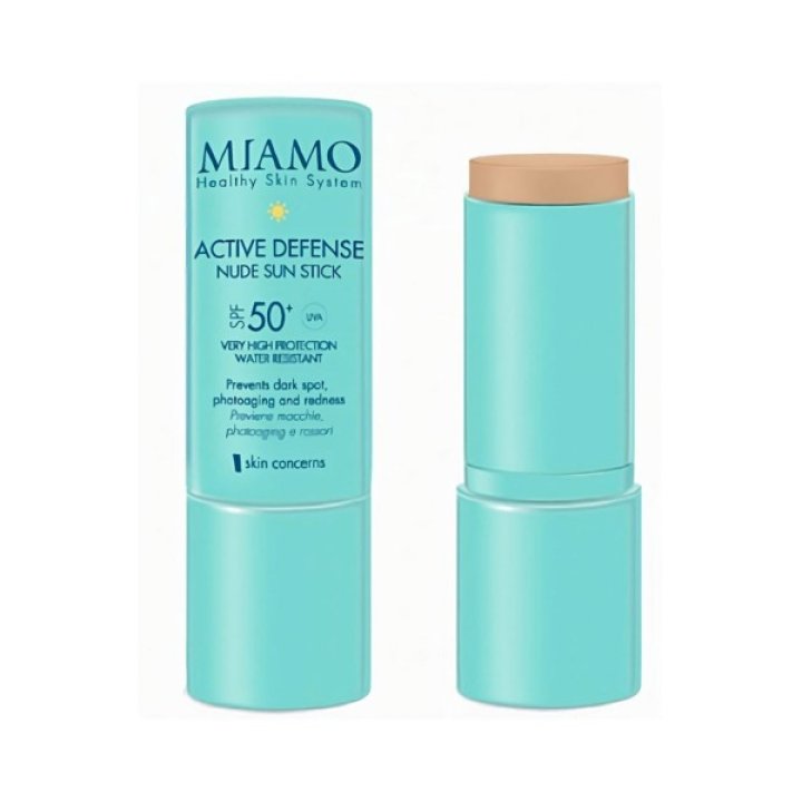 MIAMO SKIN CONCERNS ACTIVE DEFENSE NUDE SUN STICK 12 ML