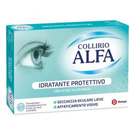 COLLIRIO ALFA IDRATANTE PROTETTIVO 10 FLACONCINI MONODOSE