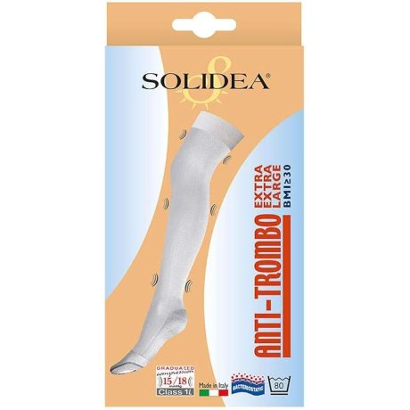 CALZA ANTITROMBO SOLIDEA EXTRA EXTRA LARGE BIANCO XXXL4