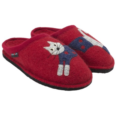 Haflinger Clogs Cucho Sabot Donna paprika Walkstoff - Taglia 37