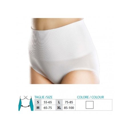 ORIONE 302 SLIP DONNA CONTENITIVO BIANCO 4