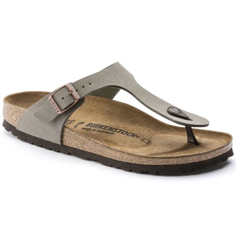 BIRKENSTOCK GIZEH STONE BIRKO FLOR NUBUCK 41