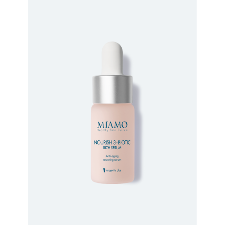 MIAMO LONGEVITY PLUS NOURISH 3 BIOTIC RICH SERUM 10 ML