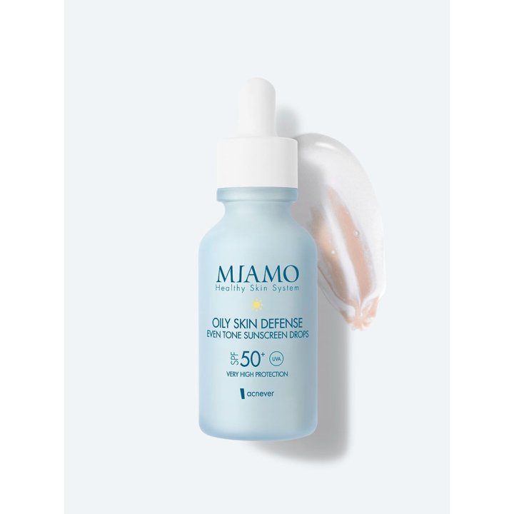 MIAMO ACNEVER OILY SKIN DEFENSE SUNSCREEN DROPS SPF 50+ 30 ML