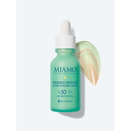 MIAMO SKIN CONCERNS REDNESS DEFENSE COVER SUNSCREEN DROPS 30ML