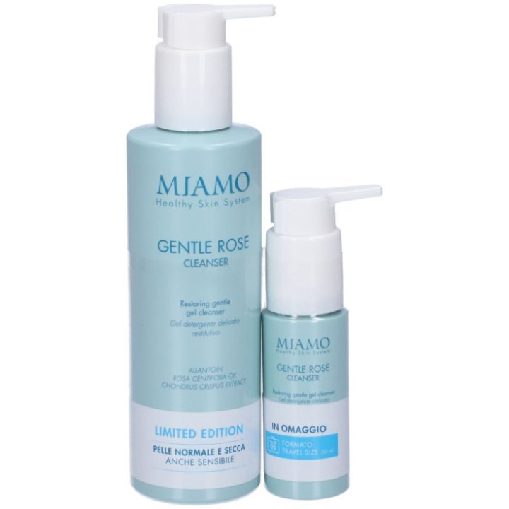 MIAMO TOTAL CARE GENTLE ROSE CLEANSER DUO 250 ML + 50 ML