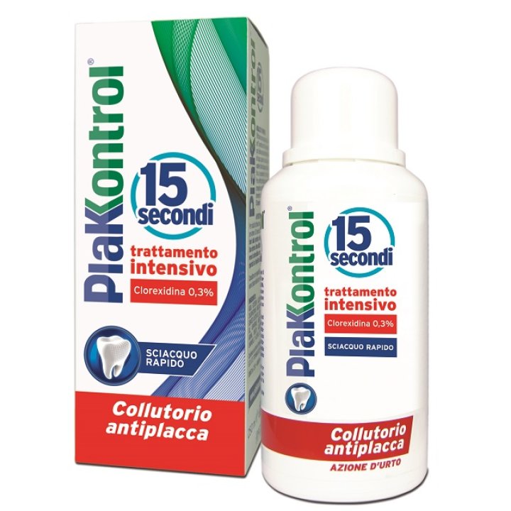 PLAKKONTROL 15 SECONDI COLLUTORIO 250 ML