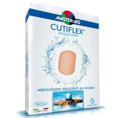 MEDICAZIONE ADESIVA IMPERMEABILE TRASPARENTE MASTER-AID CUTIFLEX 15X17 3 PEZZI