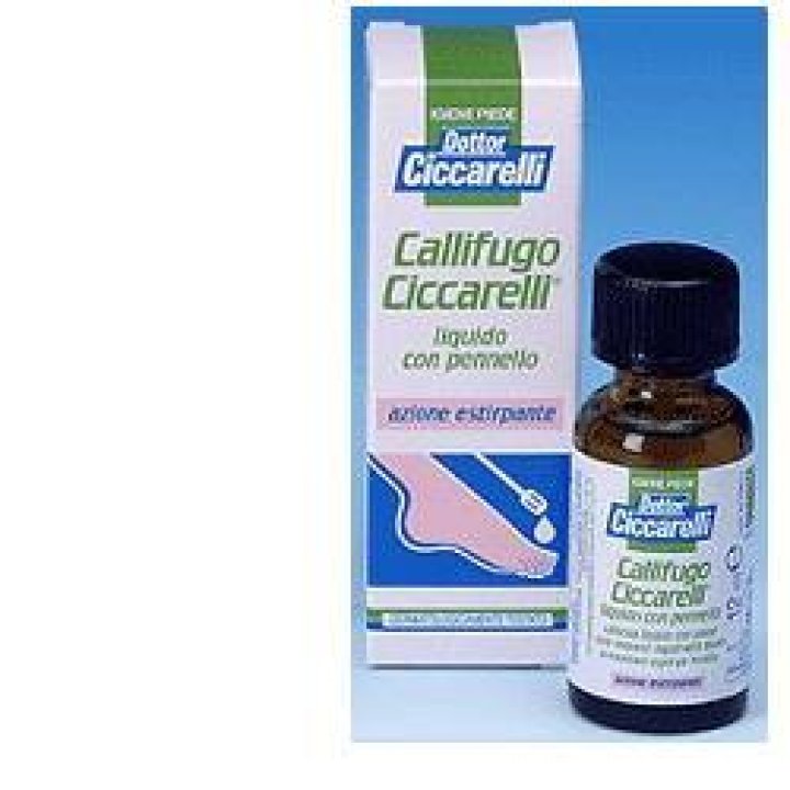 CALLIFU CICCARELLI LIQUIDO CON PENNELLO PER RIMOZIONE CALLLI 12 ML