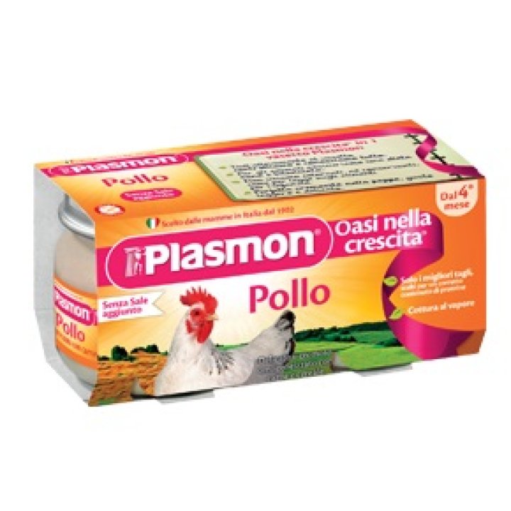 PLASMON OMOGENEIZZATO POLLO 80 G X 2 PEZZI