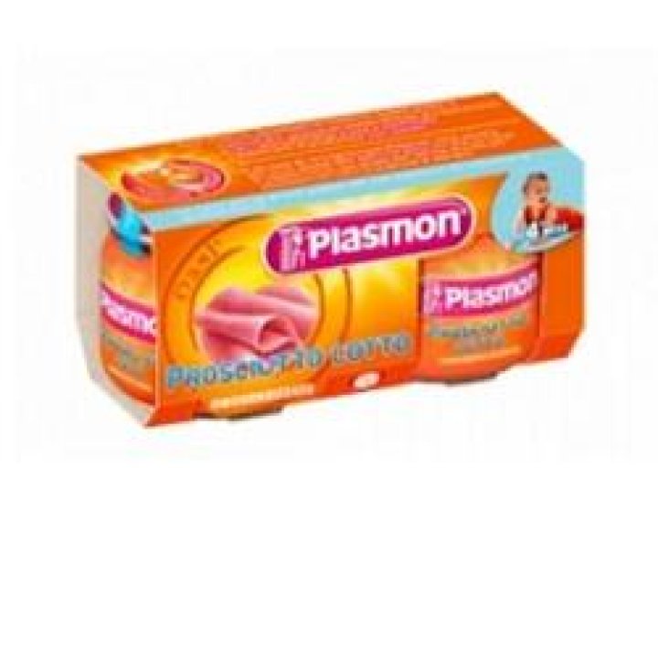 PLASMON OMOGENEIZZATO PROSCIUTTO COTTO 4 X 80 G