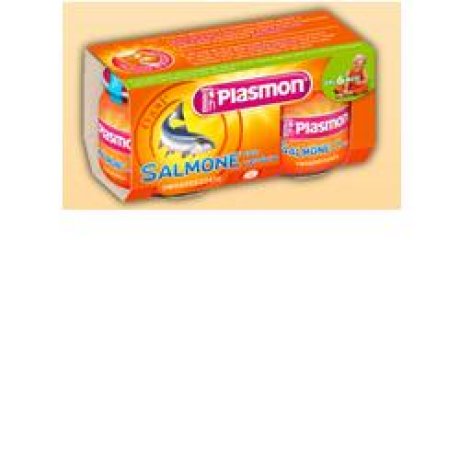 PLASMON OMOGENEIZZATO SALMONE VERDURE 80 G X 2 PEZZI