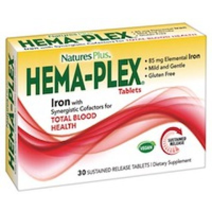 HEMA PLEX FERRO ORGANICO 30 TAVOLETTE