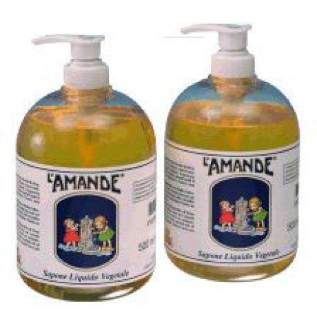 L\'AMANDE MARSEILLE SAPONE LIQUIDO VEGETALE NON PROFUMATO 500 ML