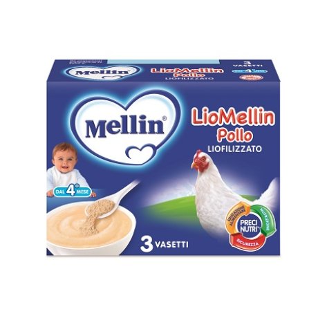 LIOMELLIN POLLO LIOFILIZZATO 10 G 3 PEZZI