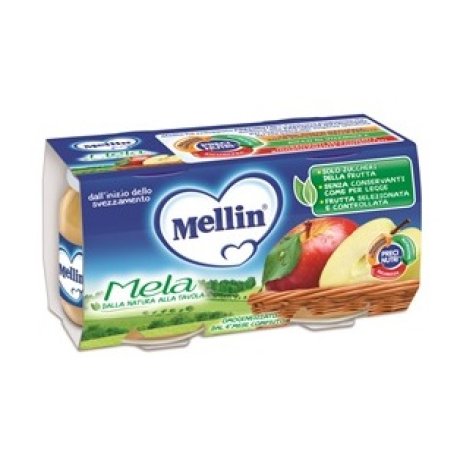 MELLIN OMOGENEIZZATO MELA 100 G 2 PEZZI